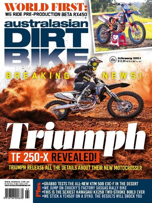 Title details for Australasian Dirt Bike Magazine by Citrus Media Digital Pty Ltd - Available